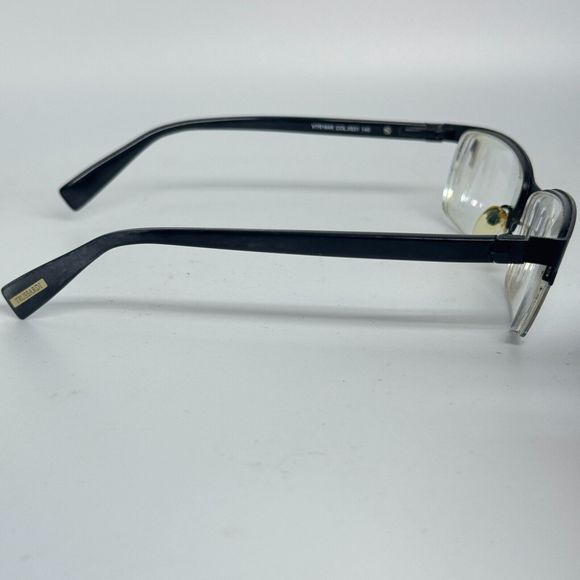 Trussardi Eyeglasses Frames Only VTR164K Col.0531 56-17-140 Metal Black H16233 - Picture 4 of 7
